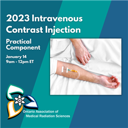 Intravenous Contrast Injection (Practical Component) JAN2023